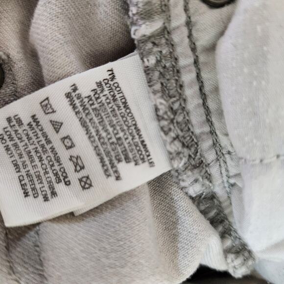 Free People Skylar Button Cuff Size 24 Jeans - Picture 5 of 5